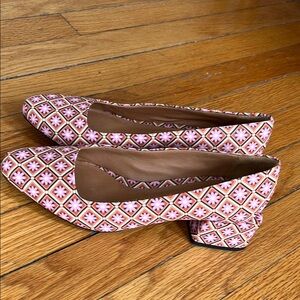 Stylish Pink Patterned Women's Shoes